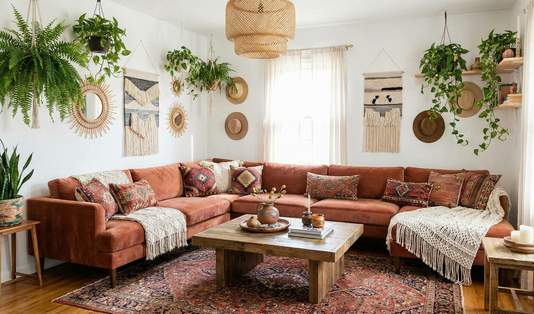 En este momento estás viendo 🌿 Boho Chic: La Sofisticación Relajada en las Reformas de Pisos en Madrid